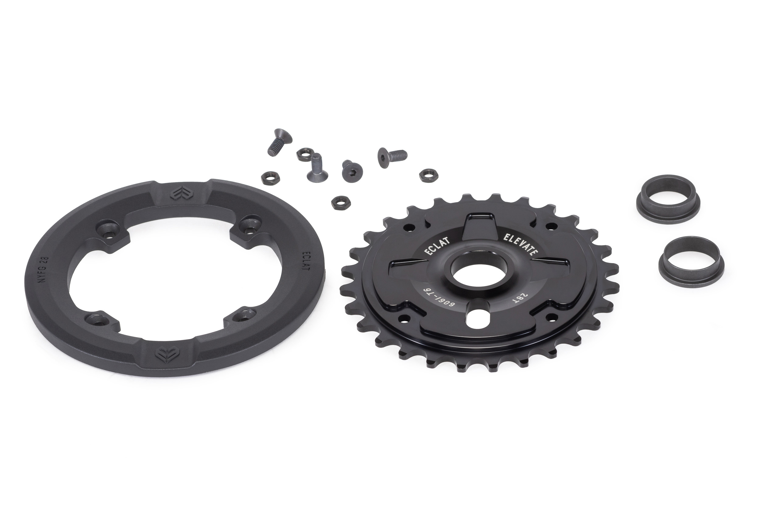 Éclat Elevate Guard Sprocket 28t (Black)
