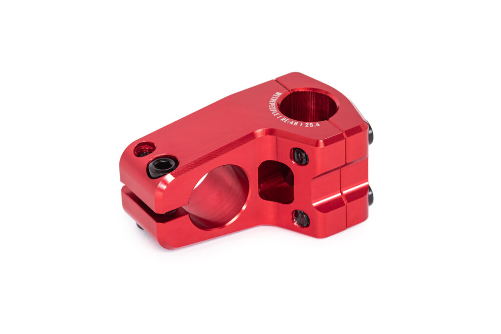 Stemmit Wethepeople LOGIC Front Load Stem (Red, OS Ø25.4mm) - WIELD BMX