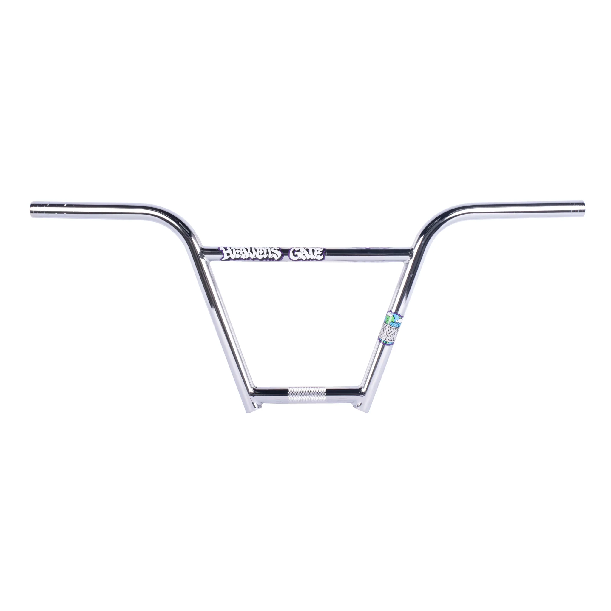 Cult Heaven's Gate Begin Bar 9.420″ (Chrome, Ø22.2mm) - Front