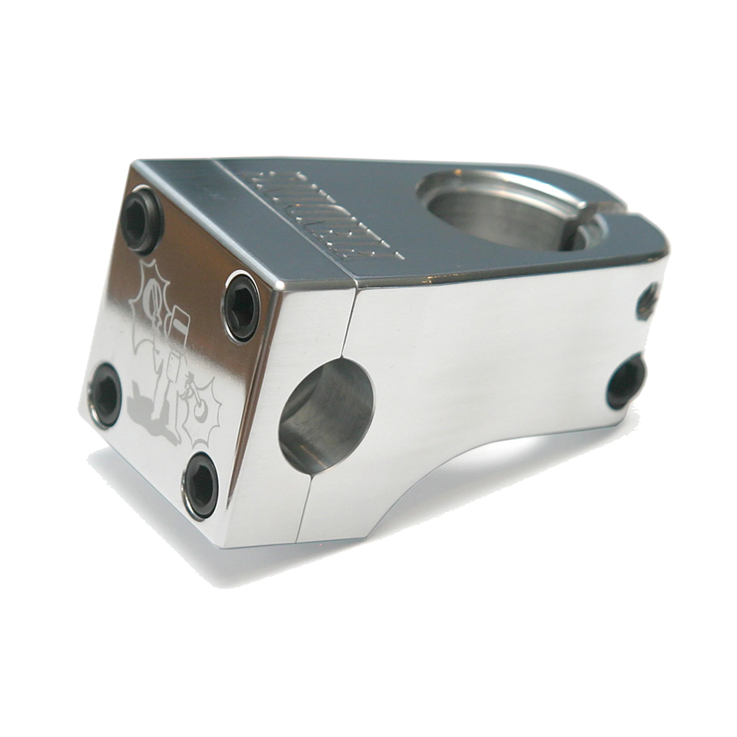 Fiend Mills FL Stem (Polished Silver, Ø22.2mm)