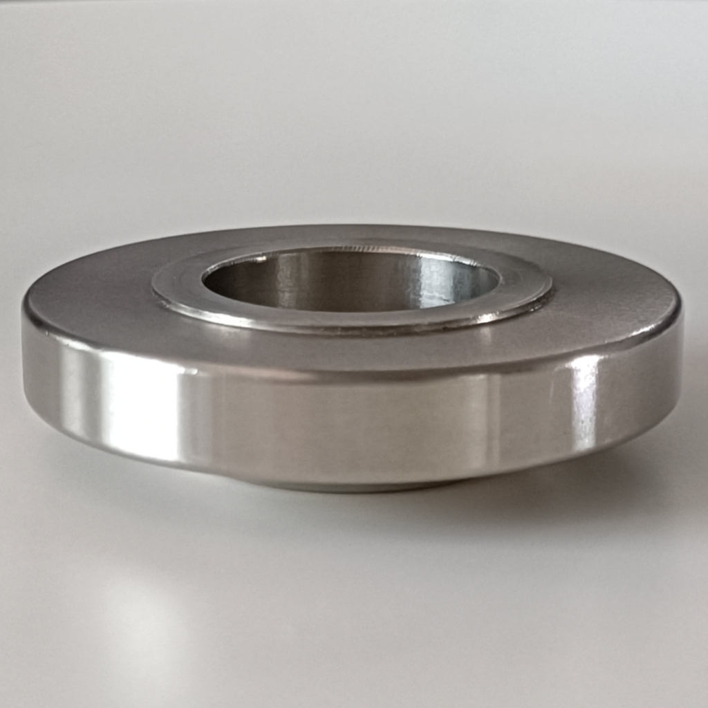 Bottom Bracket Guard PS Mid BB (Silver, 22mm) - back, side angle