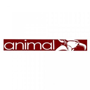 Animal Street Sticker (Maroon)