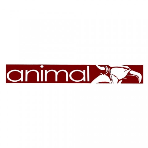Animal Street Sticker (Maroon)