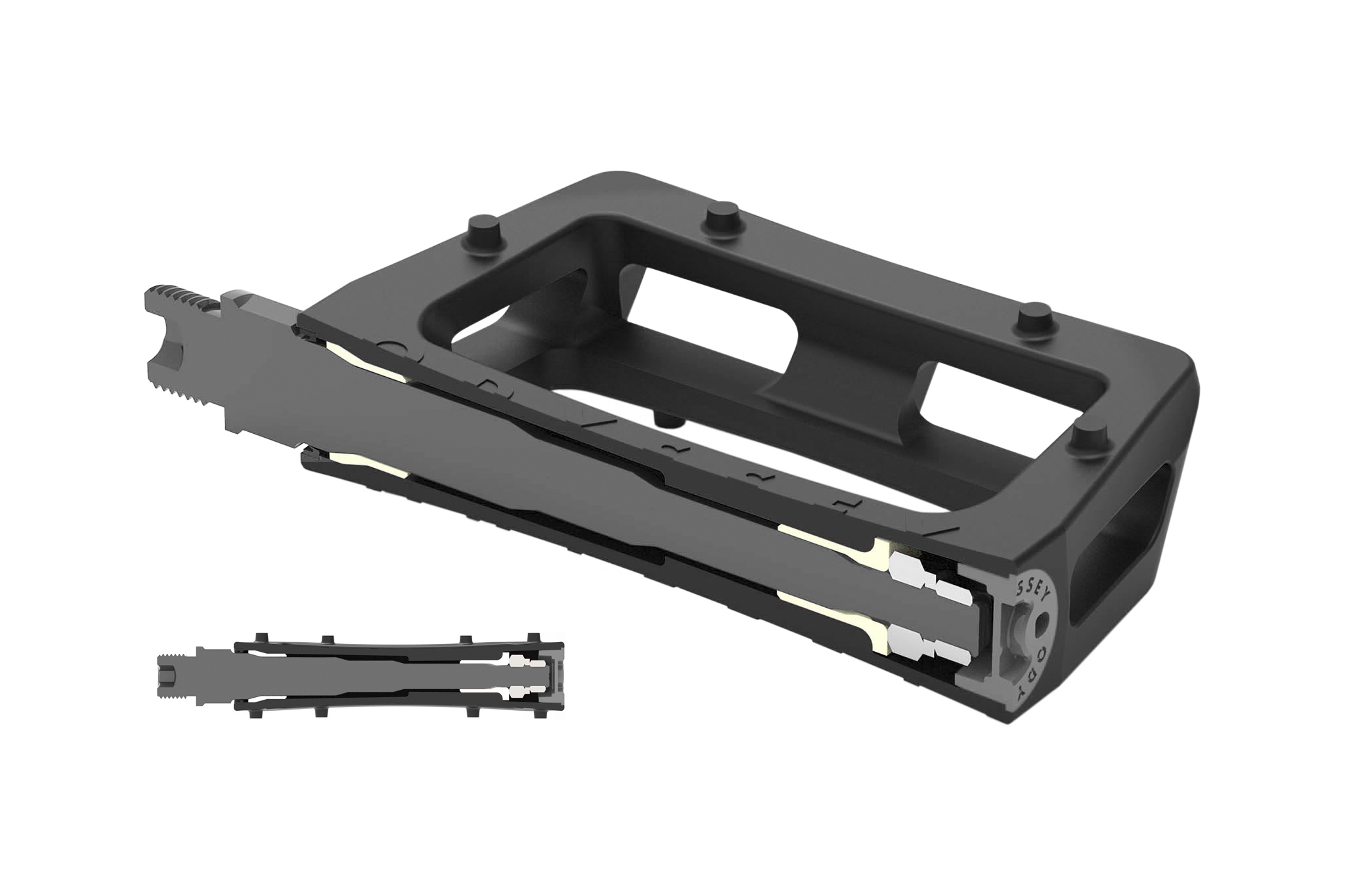 Odyssey Grandstand v2 PC Pedals (Black) - Image 4